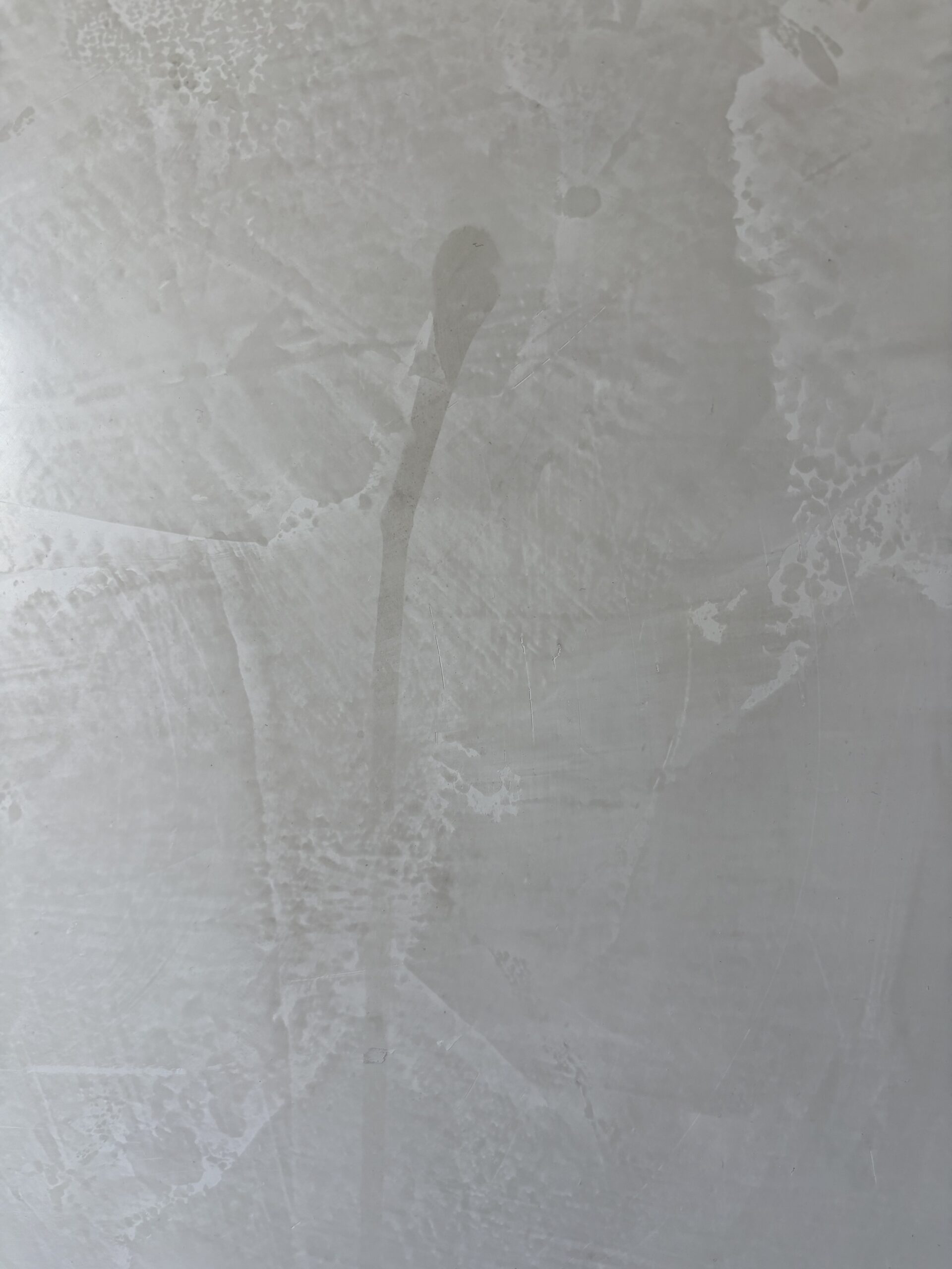 Venetian plaster before repair