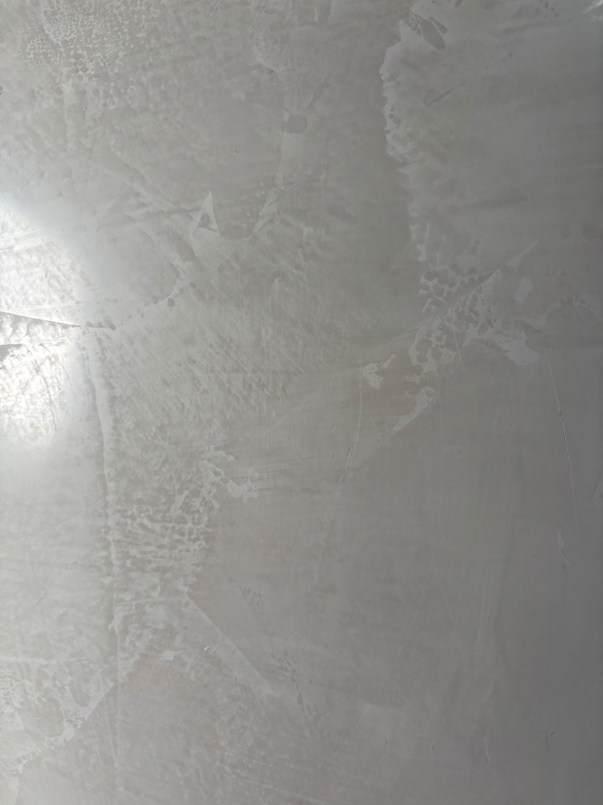 Venetian plaster after repair